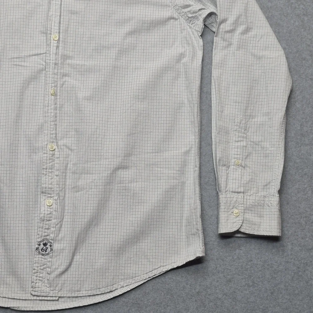Vintage Polo Jeans Co Shirt Mens L Plaid Button Down Long Sleeve Casual RL-67